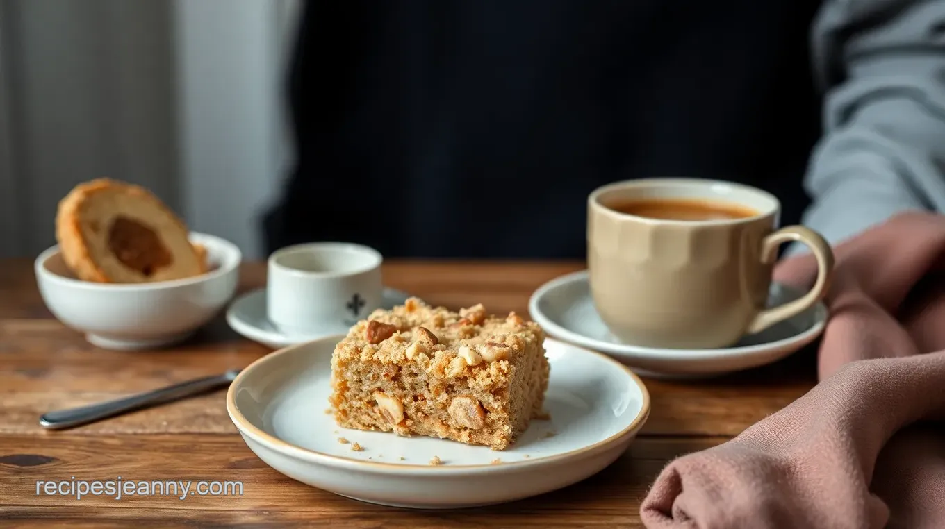 Buttery Coffee Cake with Extra Crumble Topping