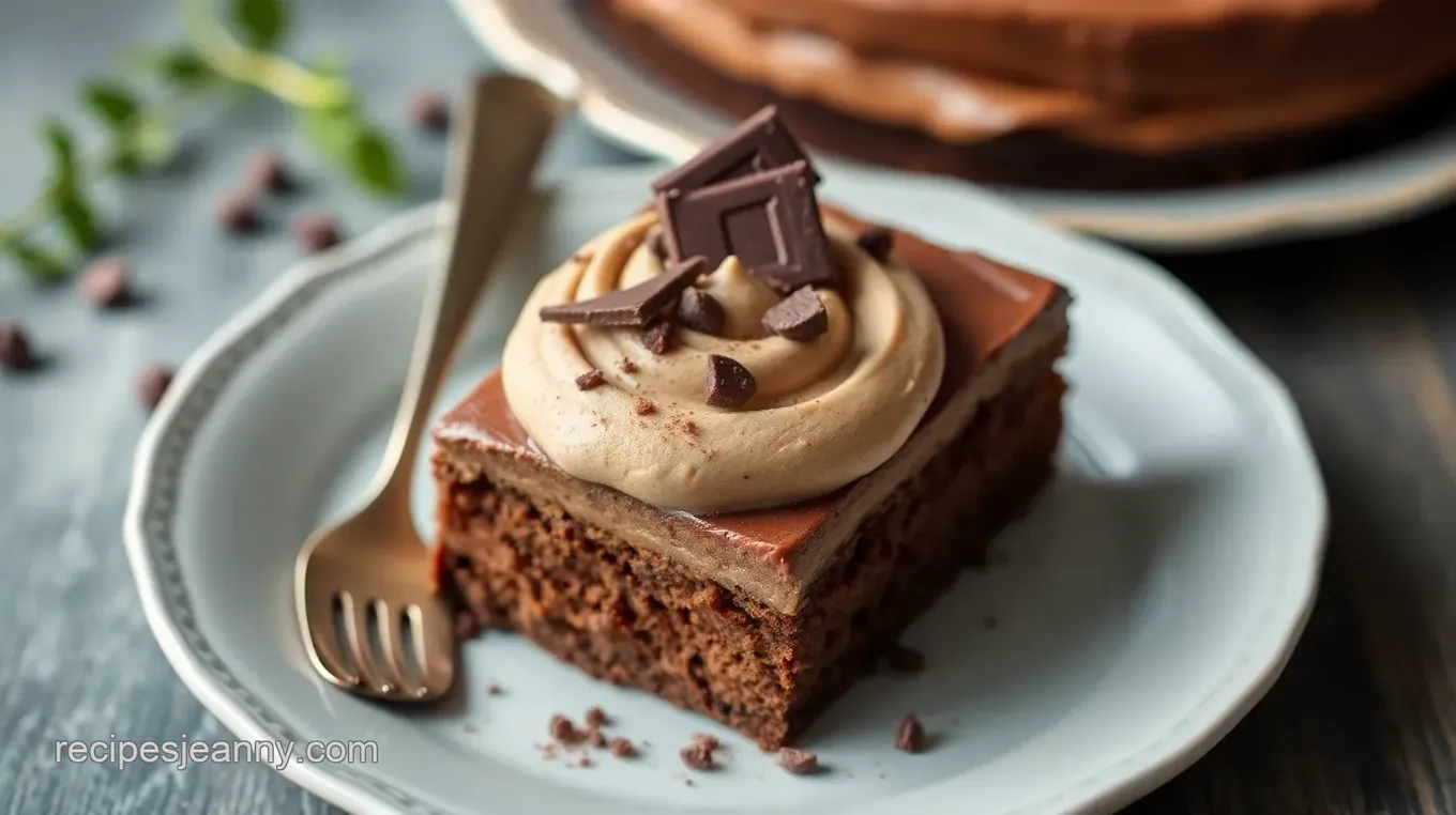 Decadent Chocolate Mousse Cake