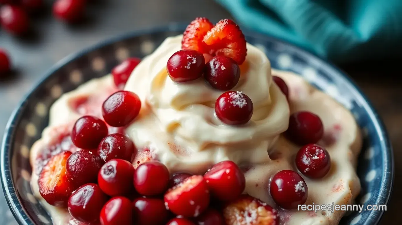 Cranberry Cream Cheese Delight