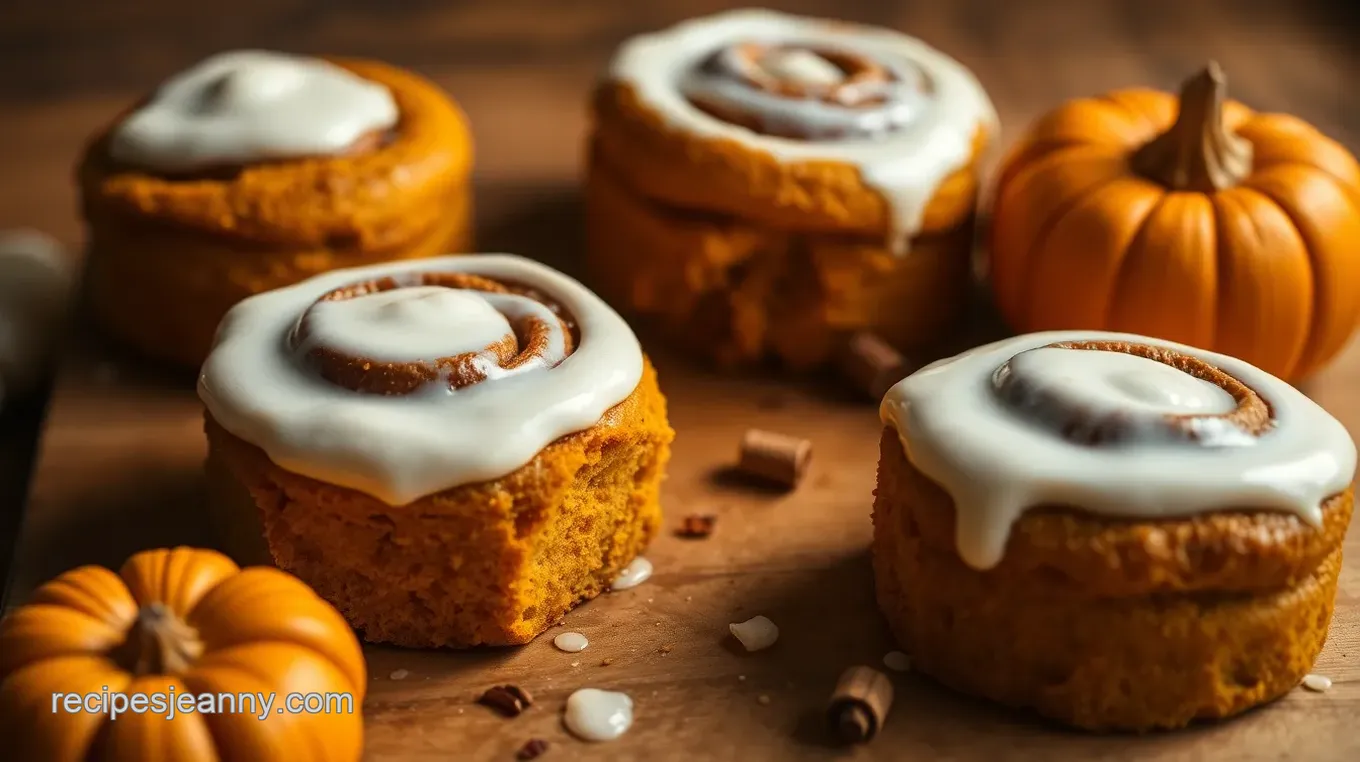 Pumpkin Cinnamon Rolls