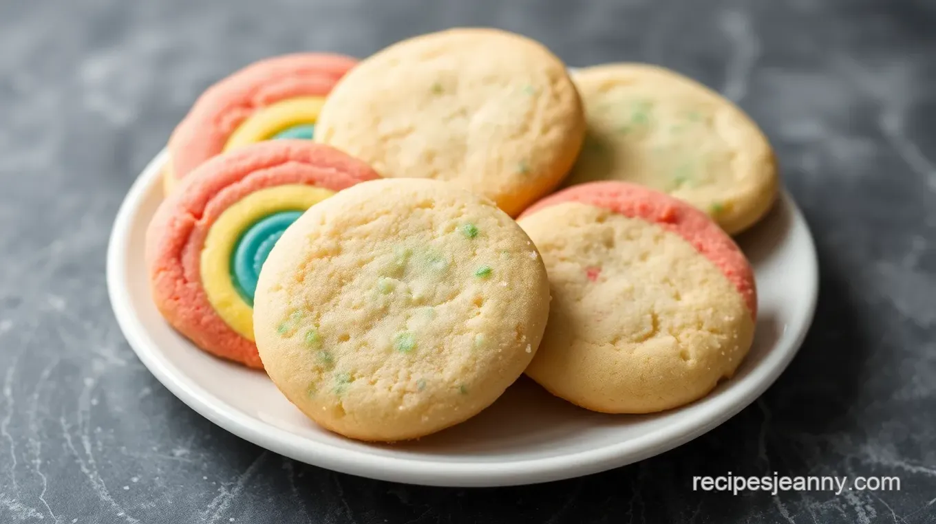 Rainbow Sugar Cookies