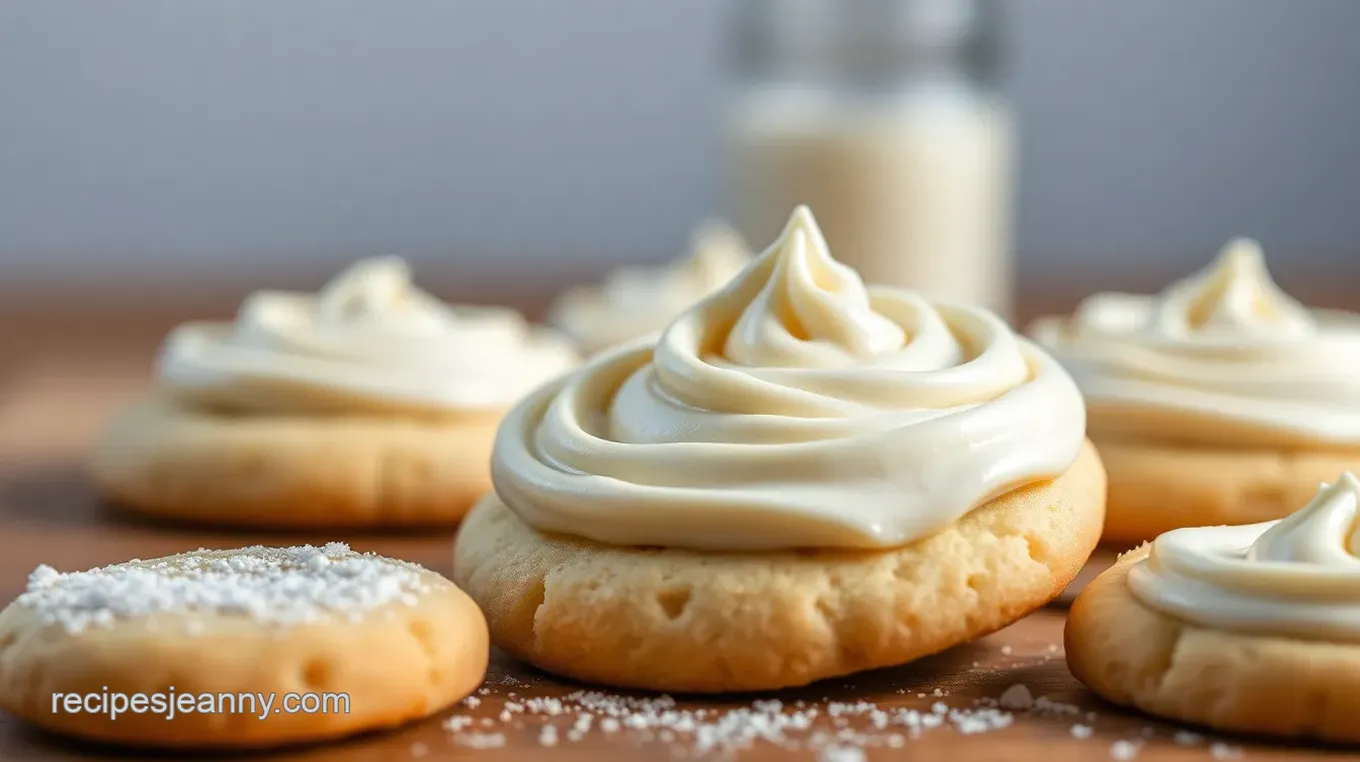 Soft Frosted Sugar Cookies