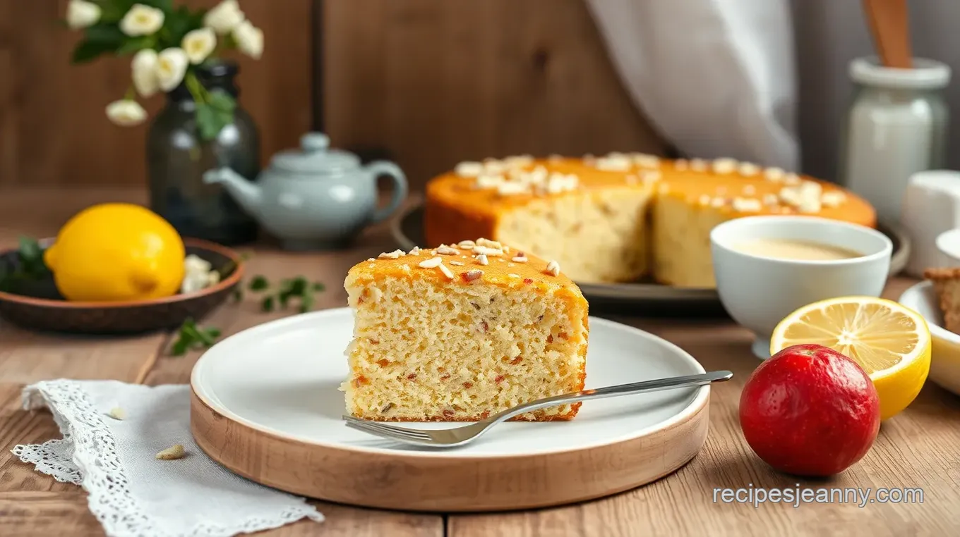 Lemon Poppy Seed Cake