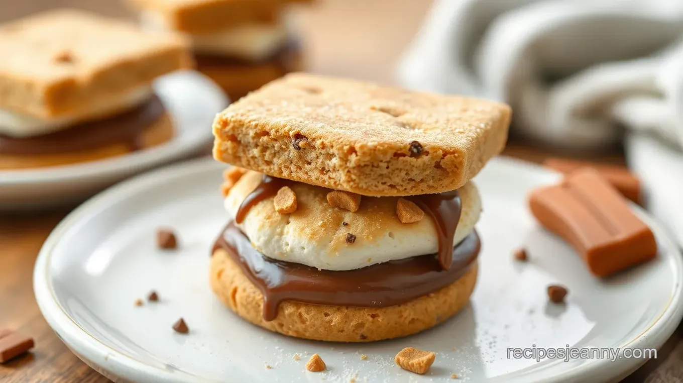 Six-Layer Peanut Butter S'mores Delight