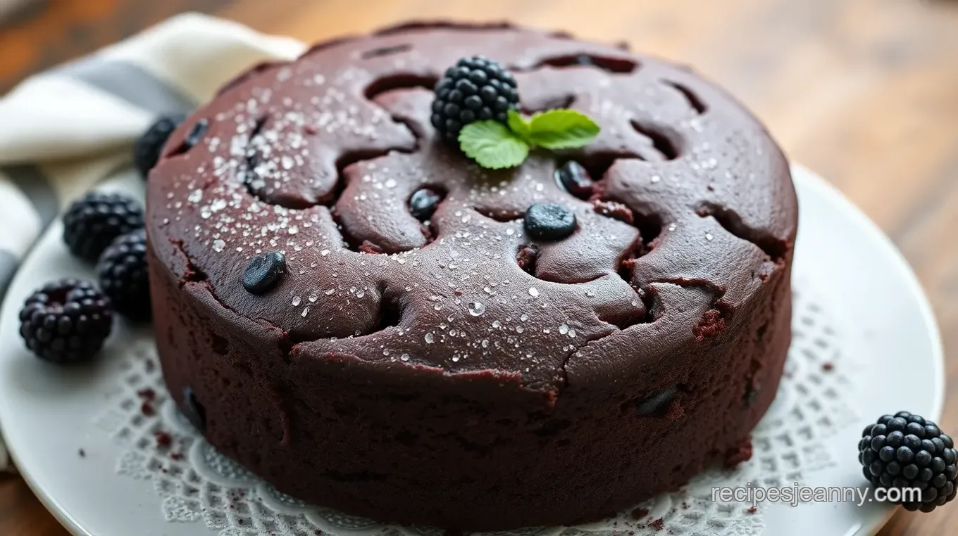 Blackberry Chocolate Cake