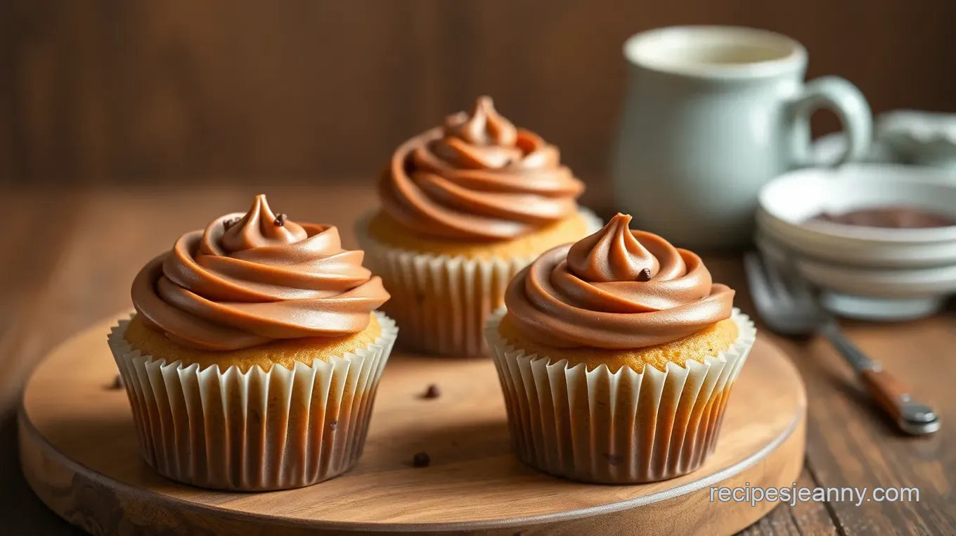 Brown Butter Vanilla Cupcakes with Chocolate Frosting