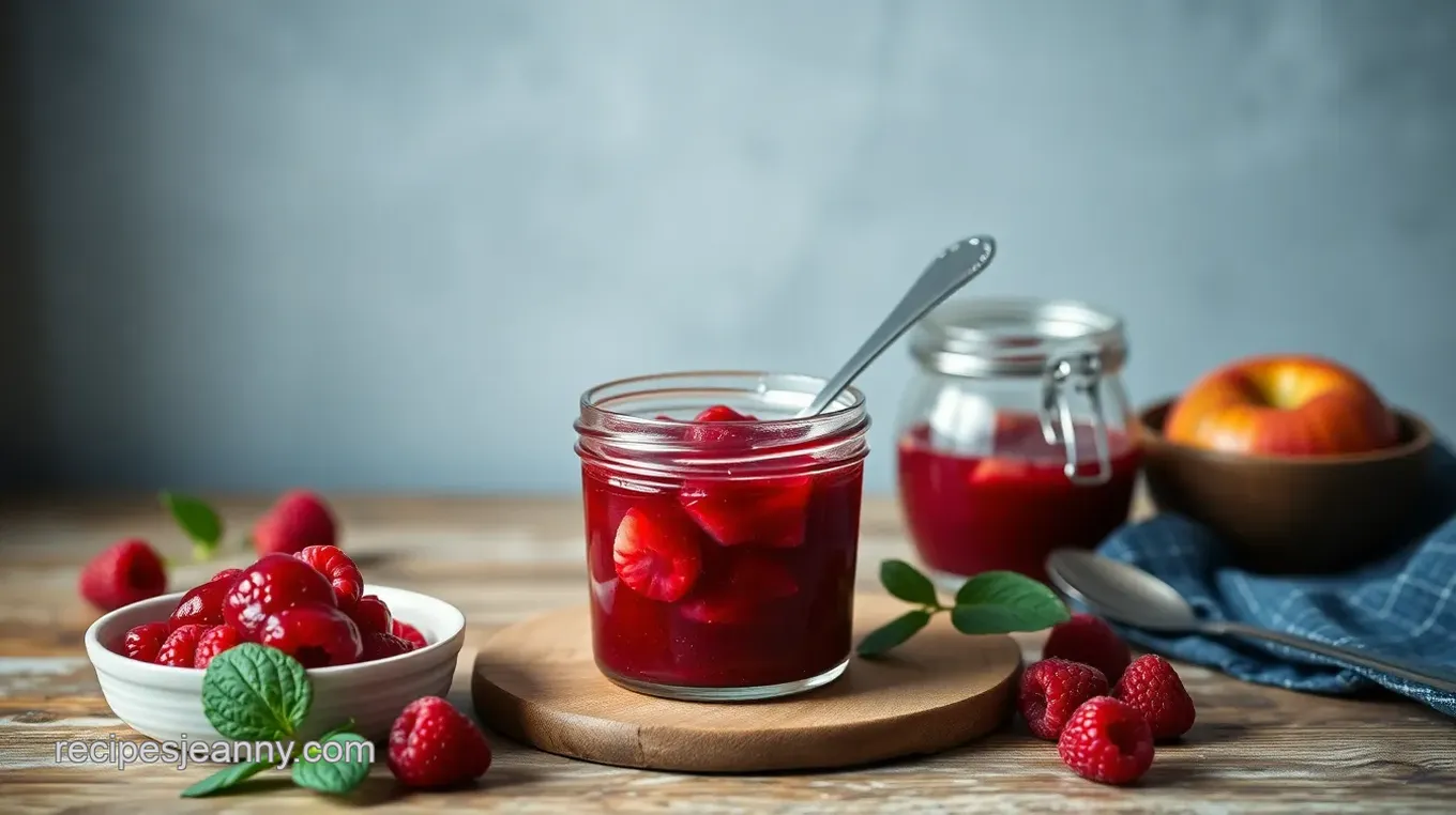 Make Raspberry Apple Jam in 25 Minutes