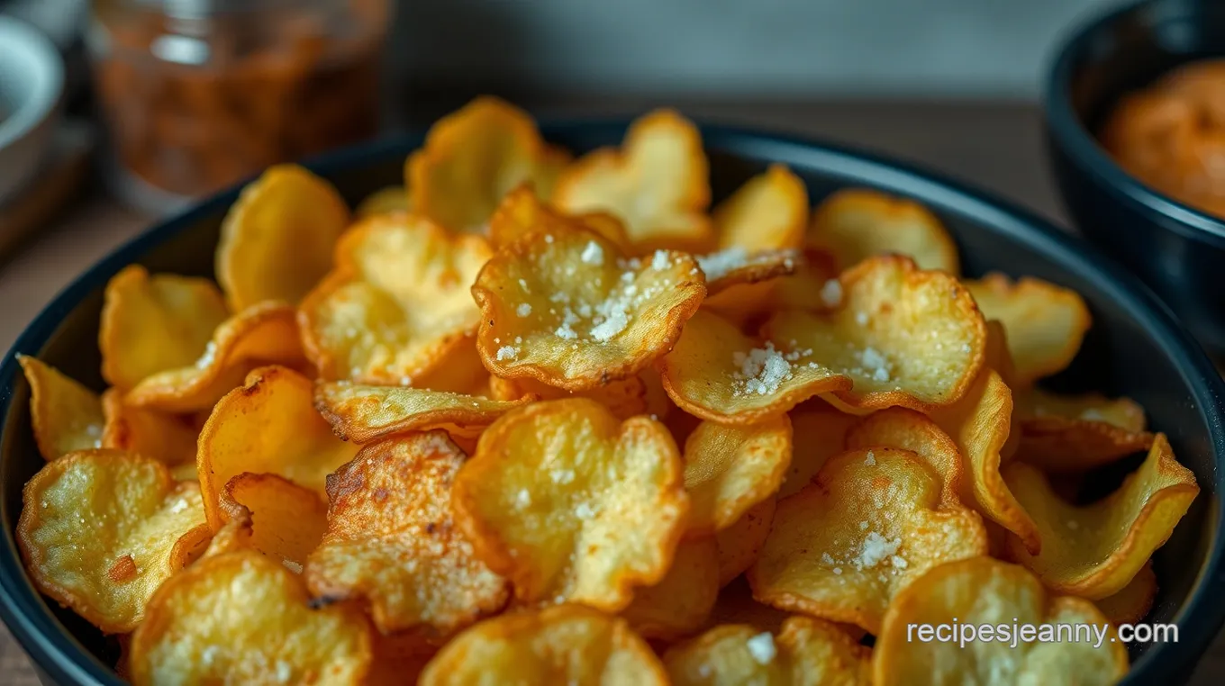 Crunchy Salted Potato Chips