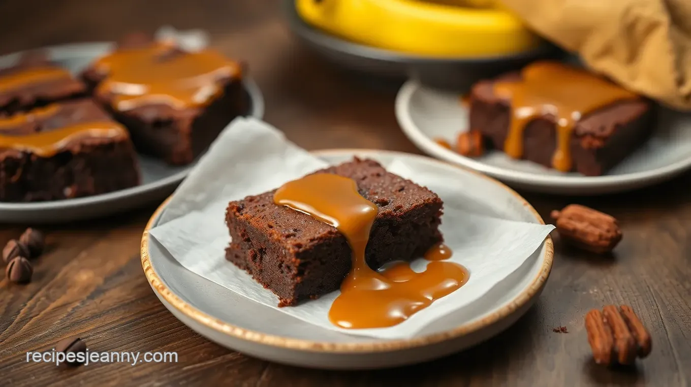 Decadent Vegan Salted Caramel Brownie Ice Cream