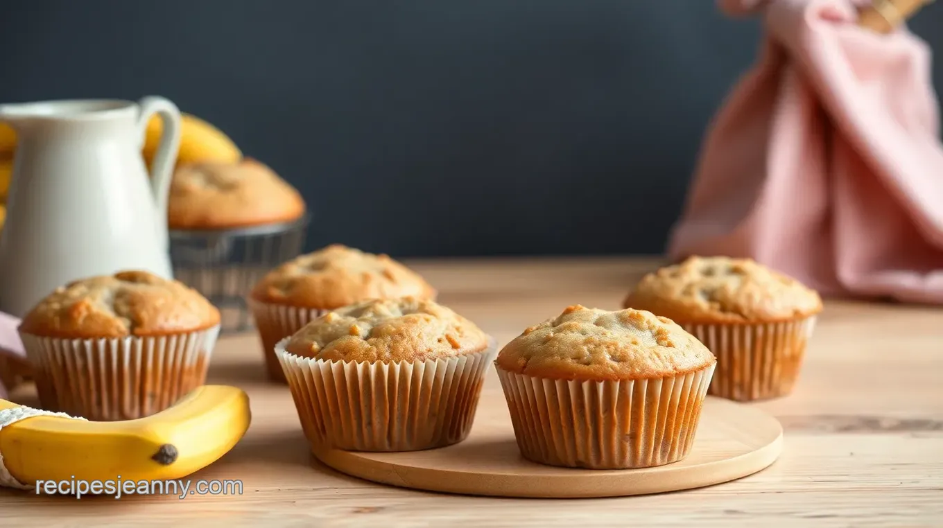 Delicious Banana Nut Muffins