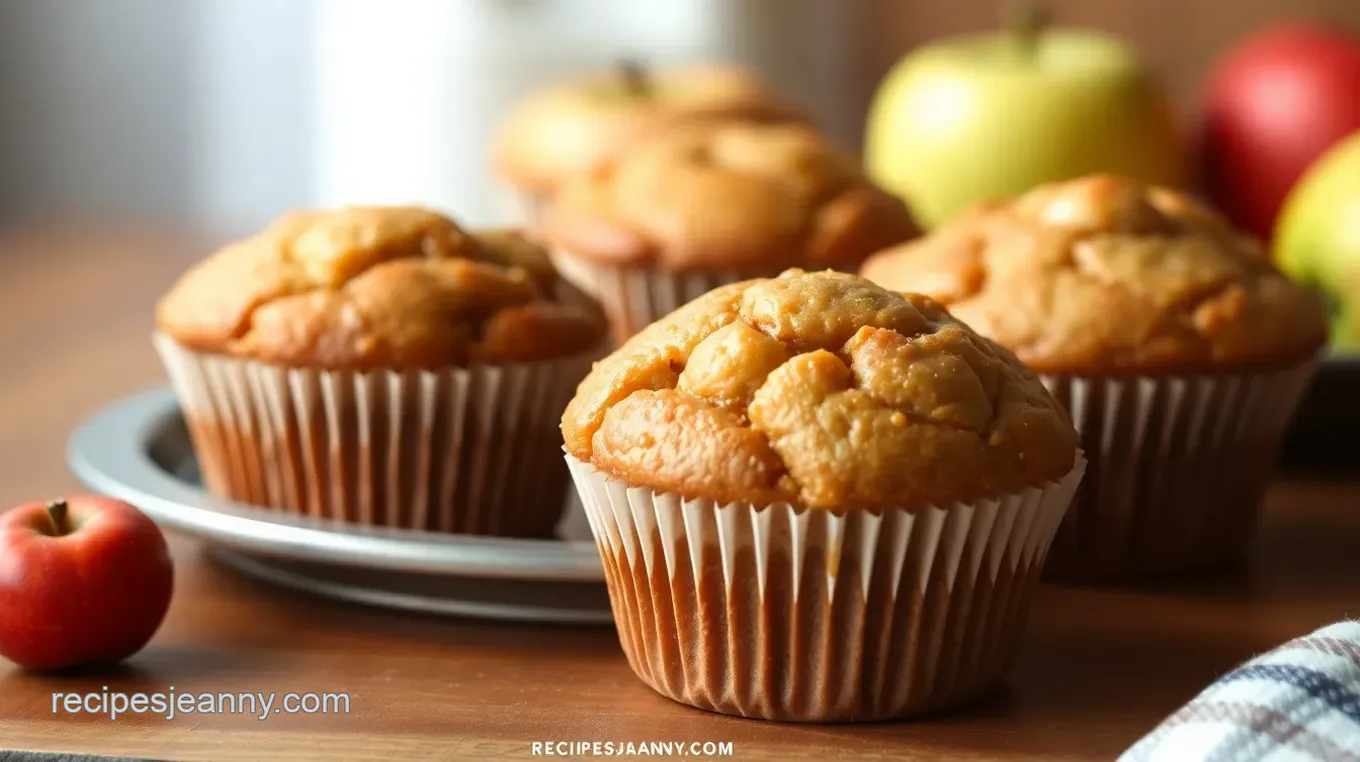 Delicious Caramel Apple Muffins