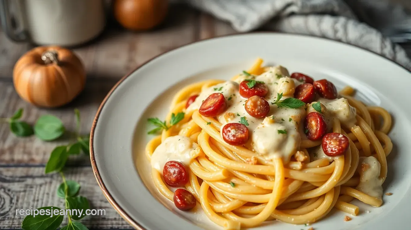 Delicious Vegan Baked Feta Pasta