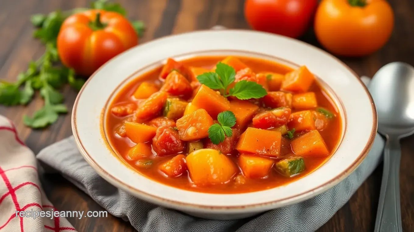 Chilean Tomato Stew (Estofado de Tomate)