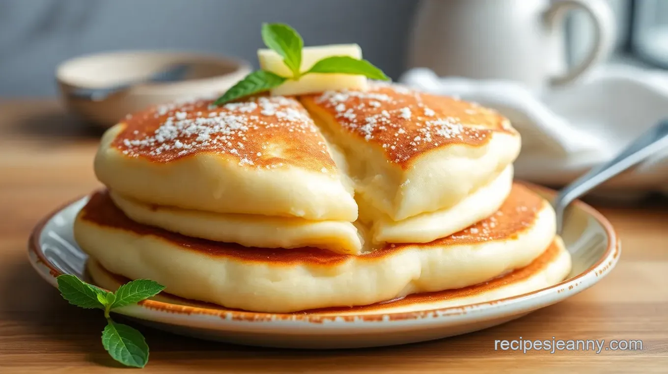 Cloud-like Soufflé Pancakes