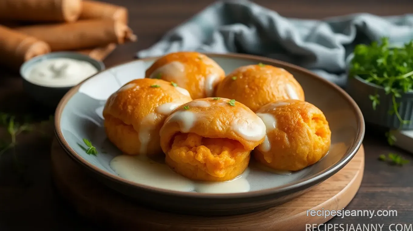 Fluffy Sweet Potato Dinner Rolls