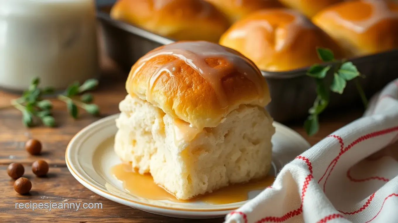 Fluffy Yeast Rolls with a Sweet Touch