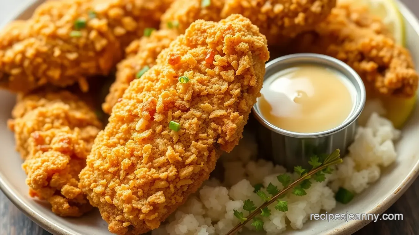 Apple and Honey-Glazed Chicken Tenders