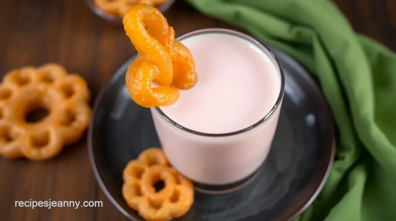 Refreshing Jalebi Drink Recipe