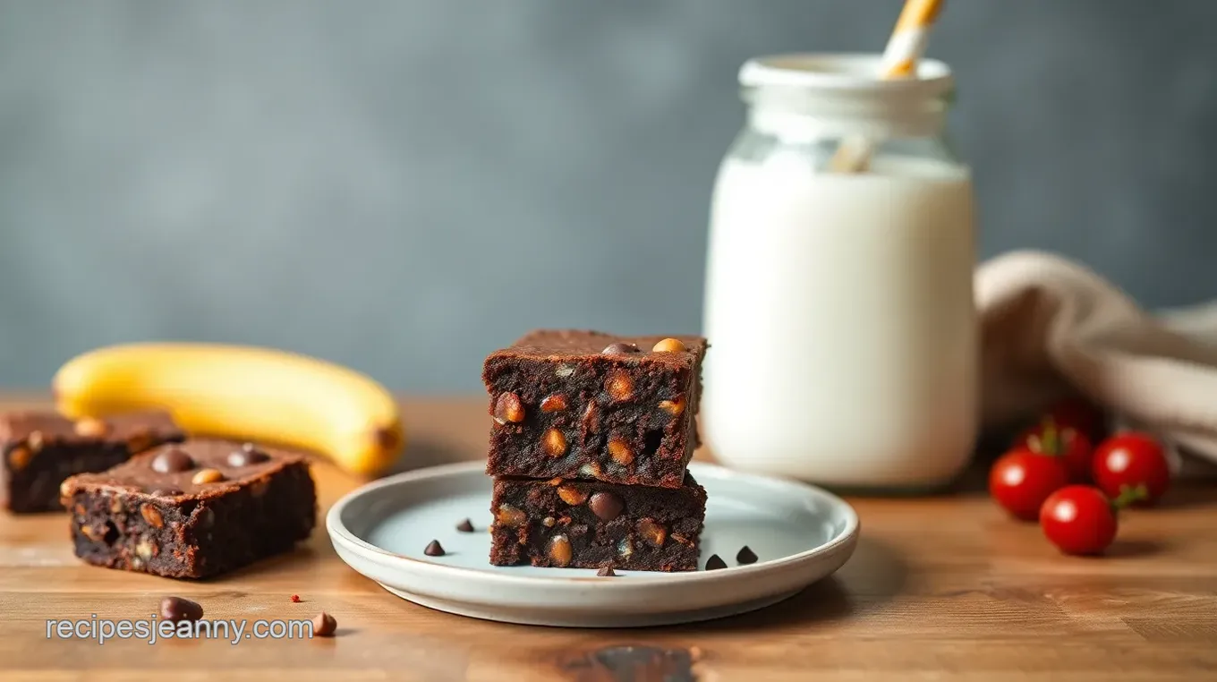 Fudgy Vegan Chickpea Brownies