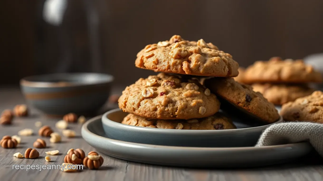 Gooey Butter Oatmeal Cookies