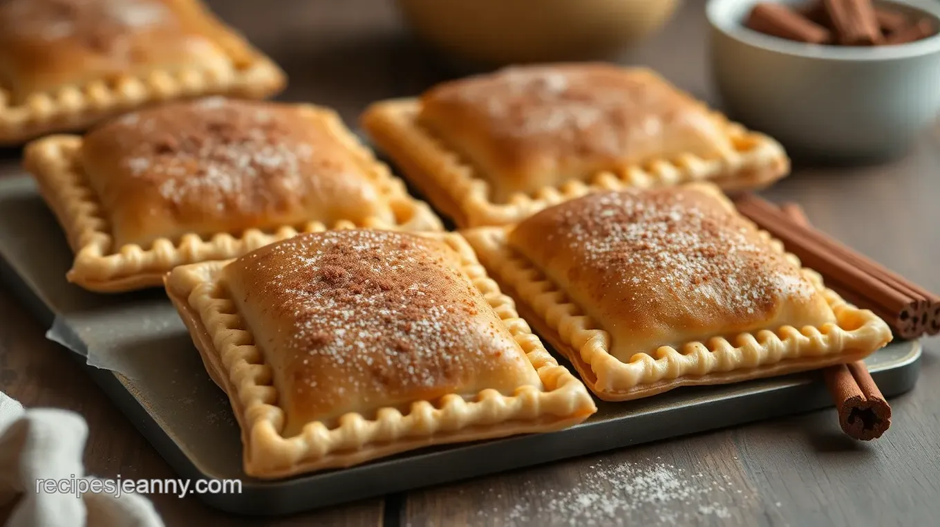 Homemade Brown Sugar Cinnamon Pop Tarts