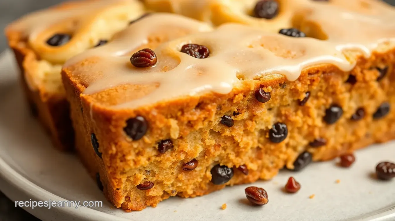 Iced Raisin Bread Recipe