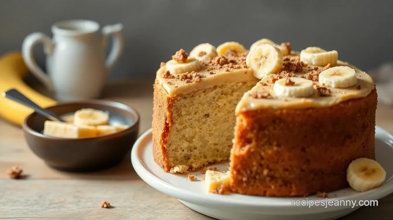 No-Bake Banana Toffee Icebox Cake