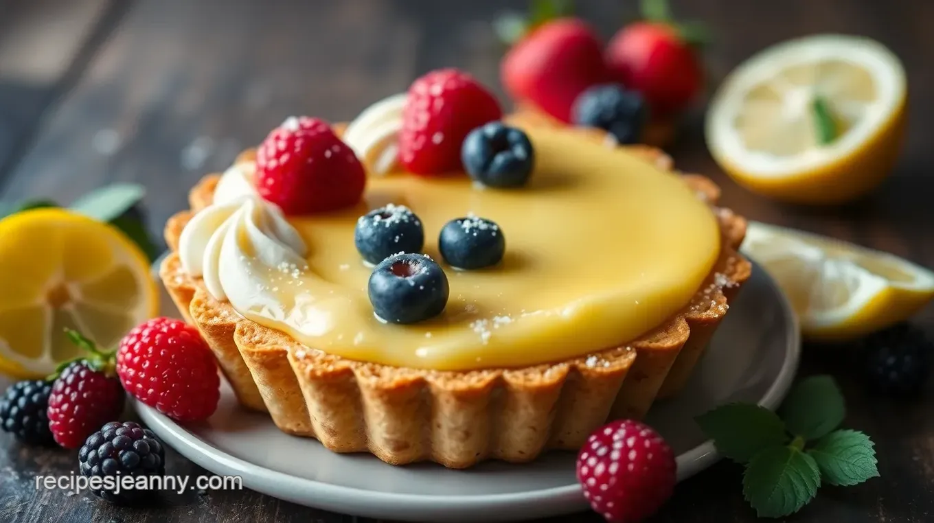 Lemon Berry Tart