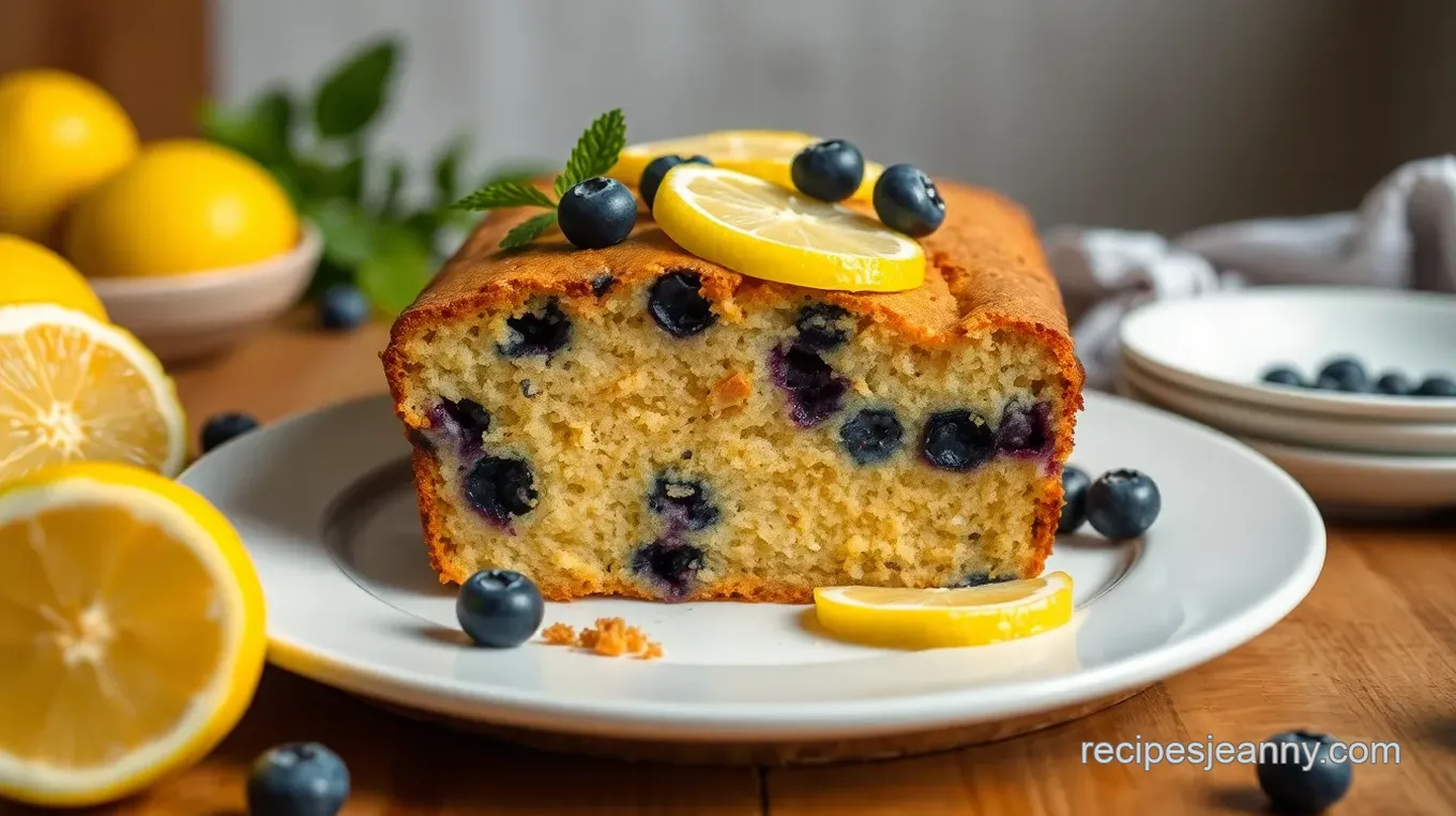 Lemon Blueberry Loaf