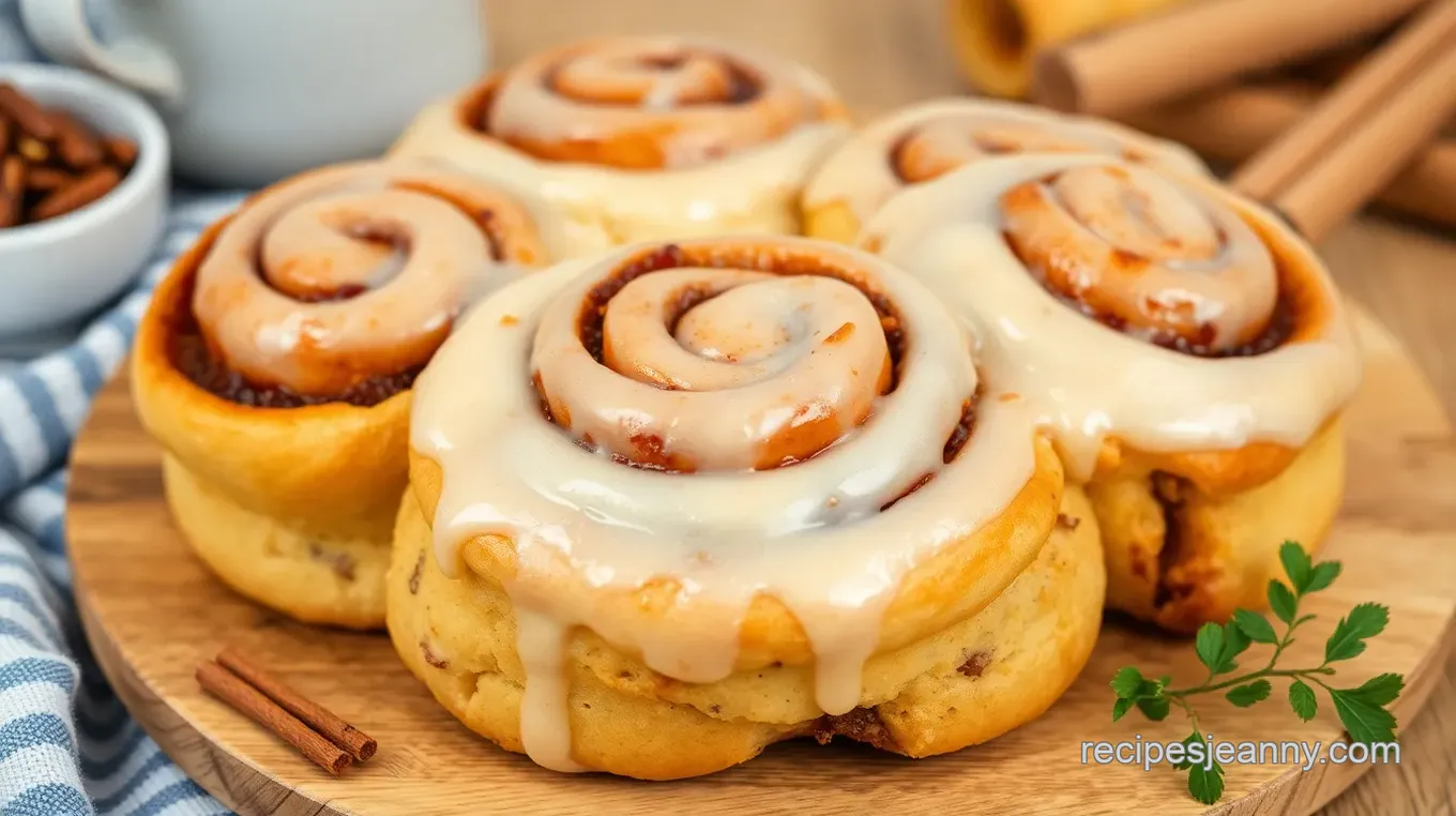 Maple Pecan Cinnamon Rolls Delight