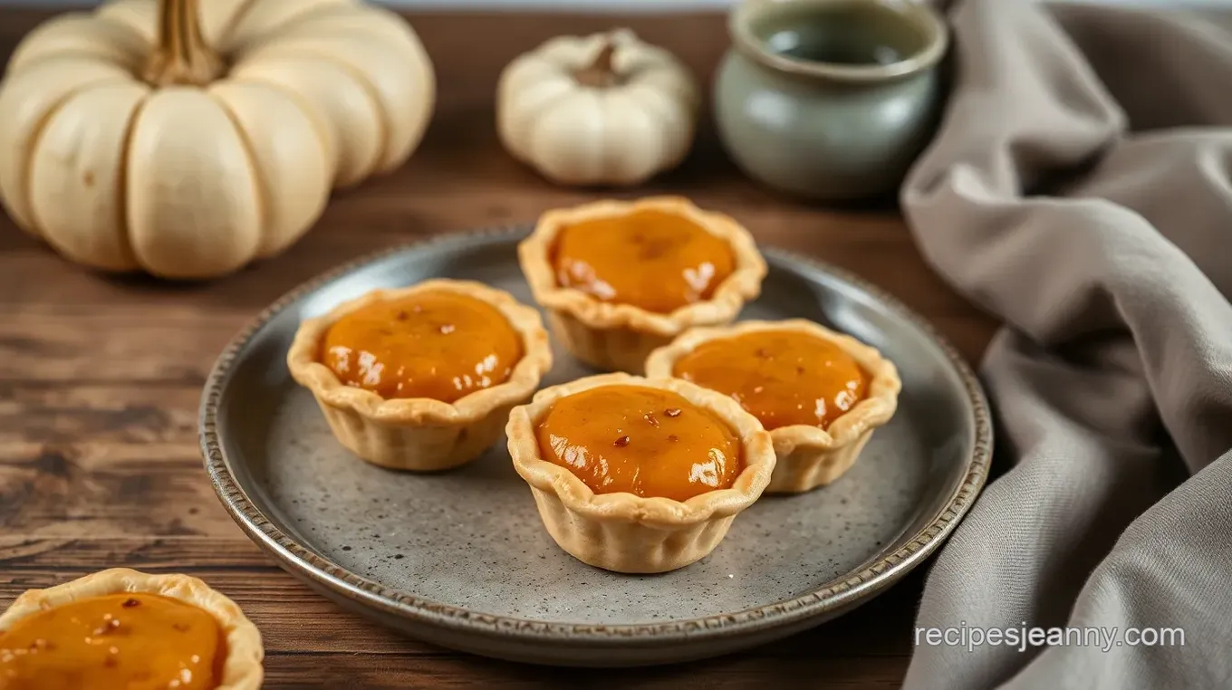 Mini Pumpkin Hand Pies