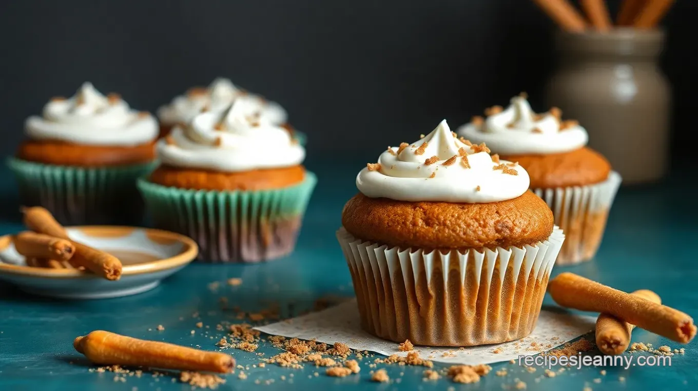 Bake Carrot Cake Cupcakes