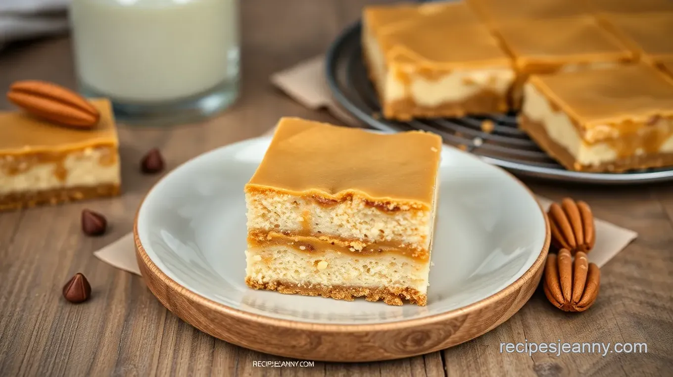 Peanut Butter & Jelly Cheesecake Bars