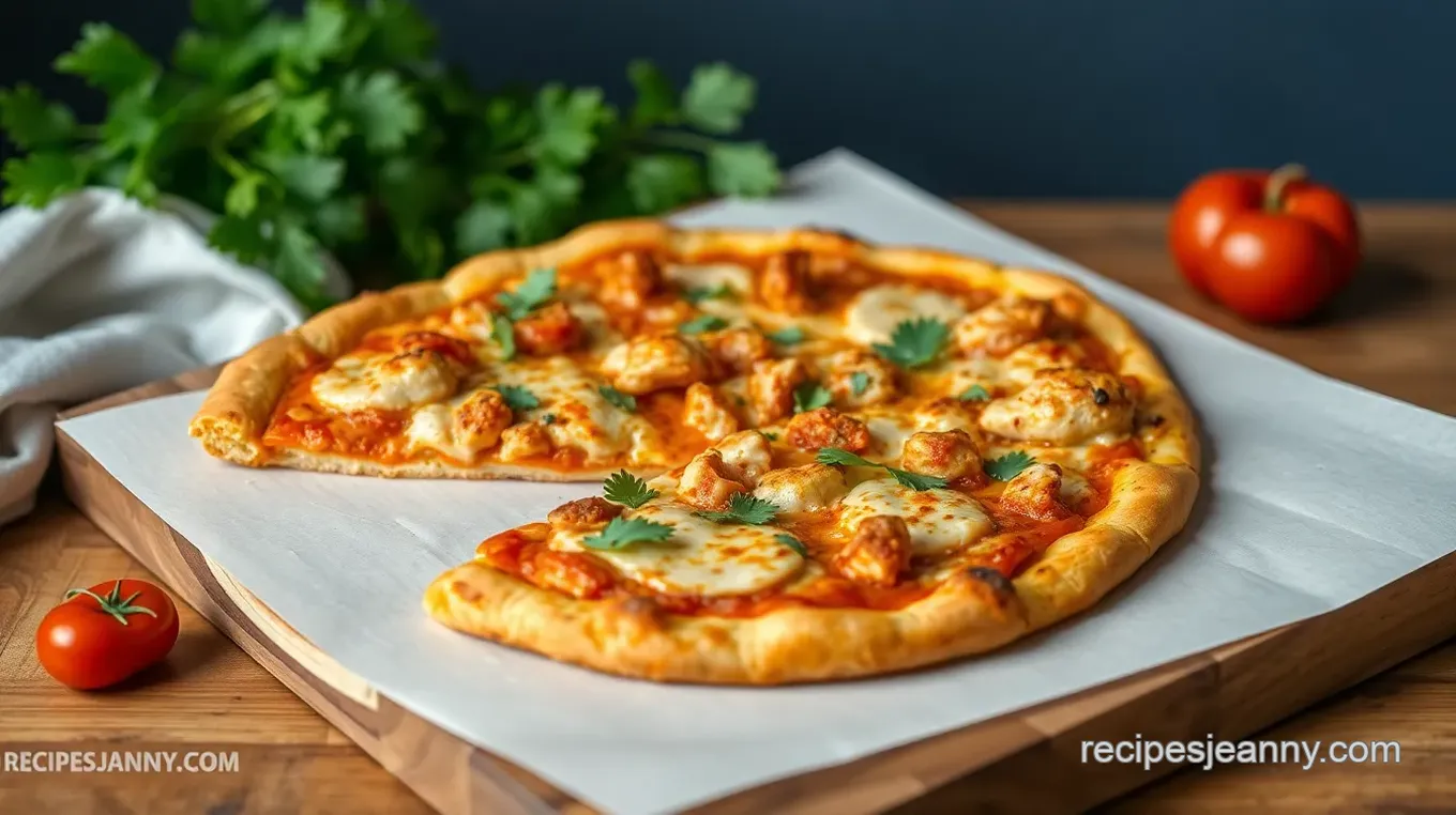 Spicy Chicken Pizza: Quick & Flavorful Delight