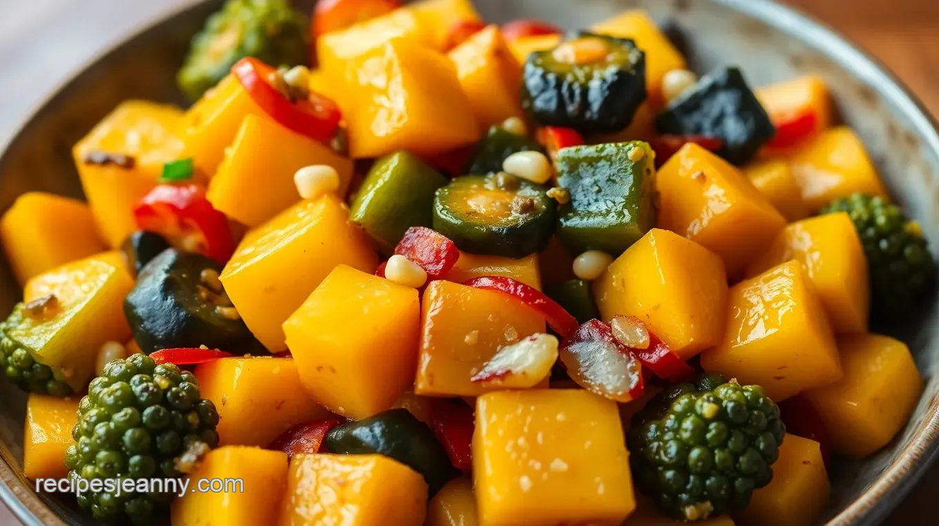 Vegan Kabocha Squash Stir-Fry