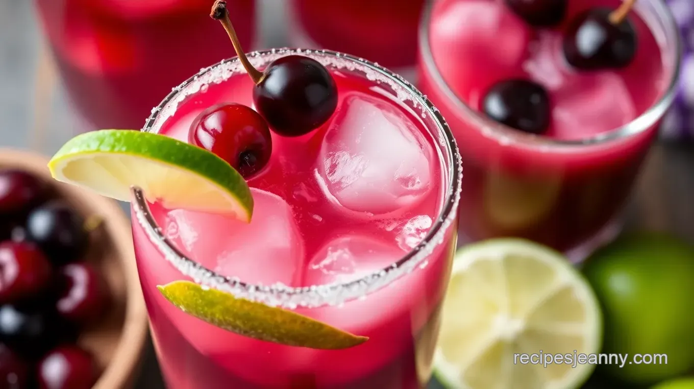 Black Cherry Margarita