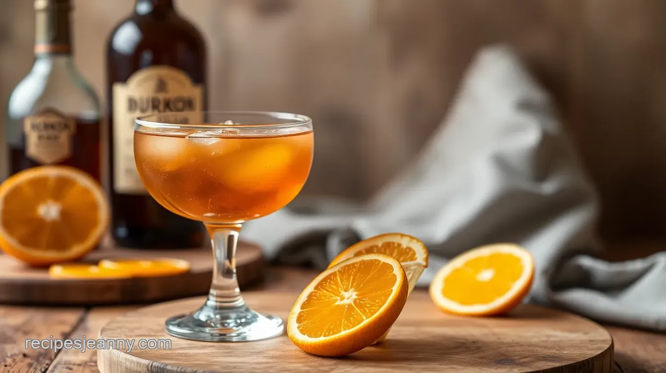 Smoky Spiced Orange Cocktail Delight