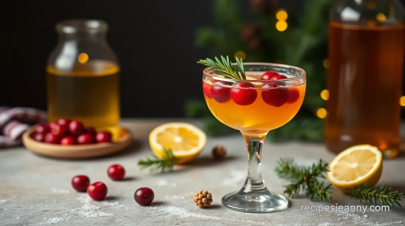 Cranberry Limoncello Spritz