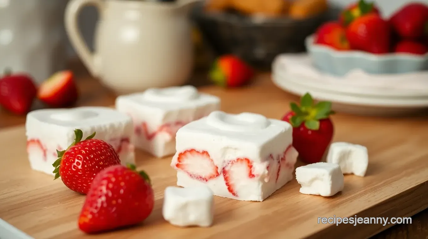 Strawberry Pretzel Marshmallow Treats