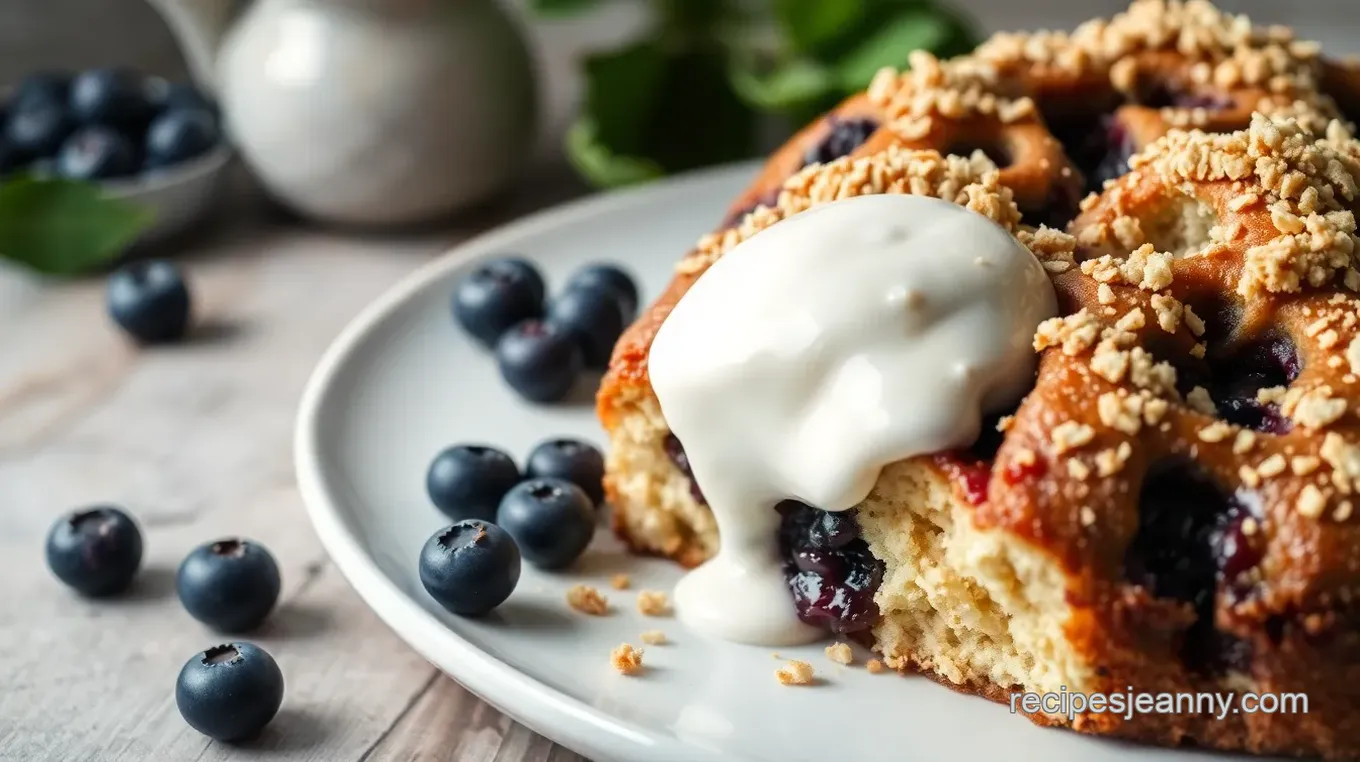 Sweet Blueberry Babka Delight