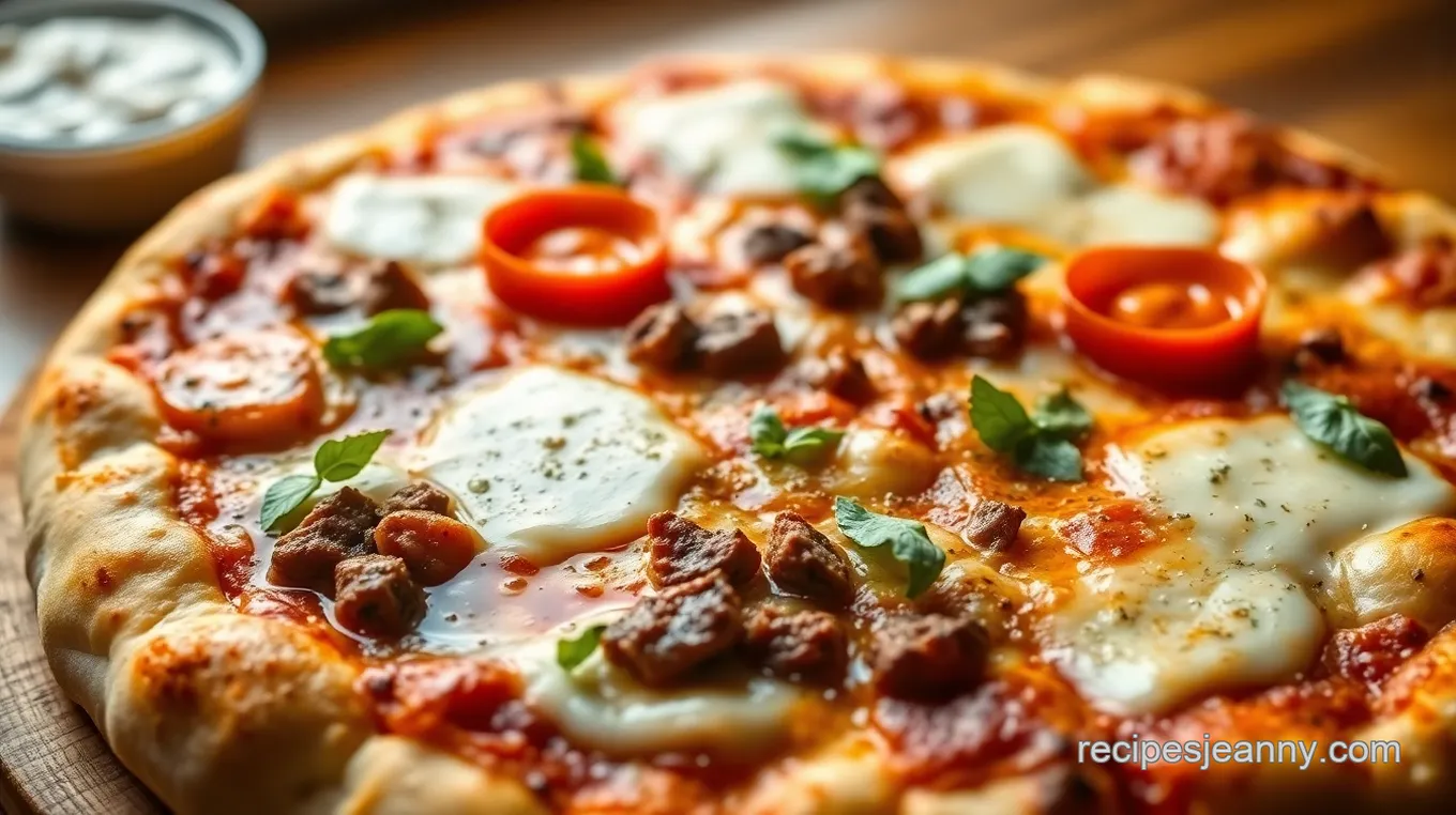 Ultimate Beef Pizza Recipe