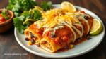 Bake Chicken Enchiladas - Comforting Delight