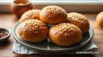 Bake Delicious Sesame Buns in 40 Minutes