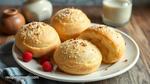 Bake Soft Pav Buns with Creamy Milk Treat