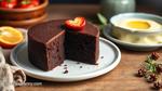 Bake Flourless Chocolate Cake with Olive Oil