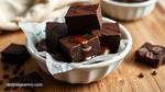 Melted Vegan Dark Chocolate Fudge Delight