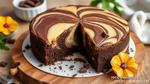 Bake Marble Cake with Chocolate & Vanilla