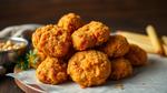 Fried Chicken Nuggets with Crispy Crunch