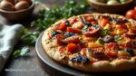 Grilled Veggie Pizza with Tasty Vegetables