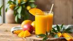 Blend Mangoes for Refreshing Summer Drink